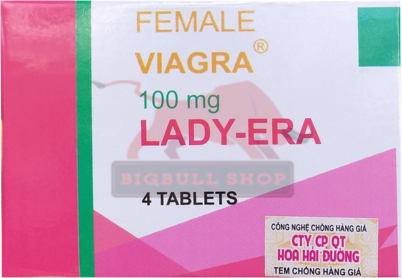 Viên uống Kich dục TĂNG CƯỜNG SINH LÝ NỮ LADY-ERA (HỘP 4 VIÊN) chính hãng