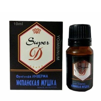 Tăng Ham Muốn Cho Nam DẠNG NƯỚC SUPER D 10ML Chính hãng