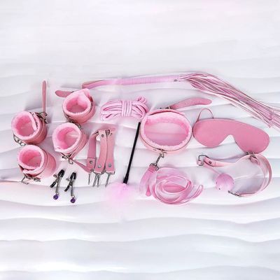 Bộ đồ chơi bạo dâm 10 món màu hồng gợi cảm