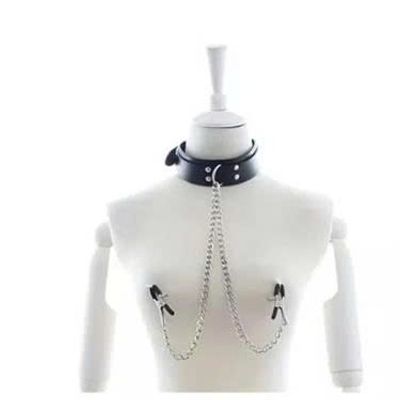 Xích Cổ Kẹp Vú Bạo Dâm – Phụ Kiện BDSM Kích Thích Khoái Cảm (SM22)