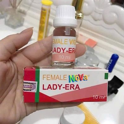 Nước Kích Thích Nữ Lady Era 10ml - Hỗ Trợ Sức Khỏe Phụ Nữ - Sản Phẩm Chính Hãng Từ Mỹ, Không Màu, Không Mùi