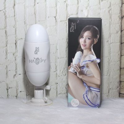 I Sale 2025 I Âm Đạo Giả 2 Đầu Happy ( Có Đế Dán Tường, 1 Đầu Âm Đạo, 1 Bờ Môi, Không Rung )
