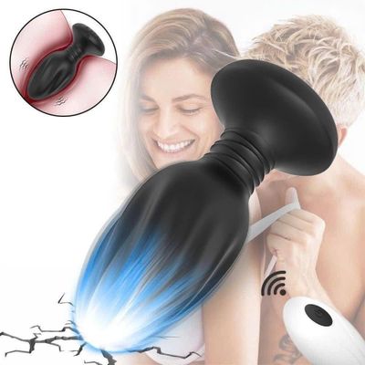 Mỏ Neo Kết Hợp Vòng Đeo Massage Chống Nước Rung Đa Năng Kích Thích Sinh Lí Nam Nữ Có Điều Khiển Và Sạc Điện Cao Cấp