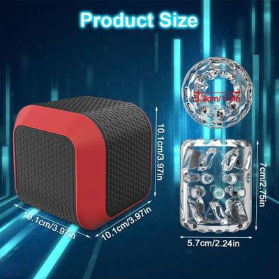 Máy Massage Dương Vật Rung Nhiều Tần Số Kết Hợp Loa Bluetooth Hỗ Trợ Sinh Lí Nam Giới Cao Cấp