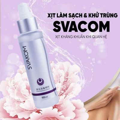 Chai Dung Dịch Vệ Sinh Và Khử Trùng Đồ chơi người lớn Cao Cấp Svakom chính hãng