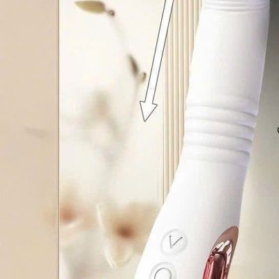 Dương Vật Giả Sang Trọng Massage Rung - Ngoáy Nhiều Tần Số Có Tay Cầm Xỏ Ngón Tay Màu Trắng Chính Hãng