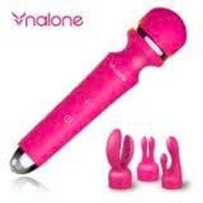 Chày rung Massage Silicone Cao Cấp Rung Đa Năng Ynalone Dành Cho Phái Nữ - 3 đầu thay thế