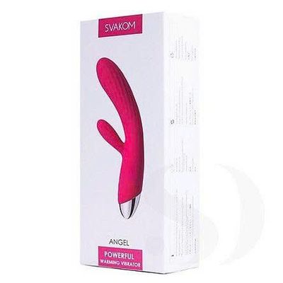 Dương Vật Giả Silicone Mềm Thân Có Nhánh Rung Massage Cao Cấp Cho Nữ Giới SVAKOM ANGLE