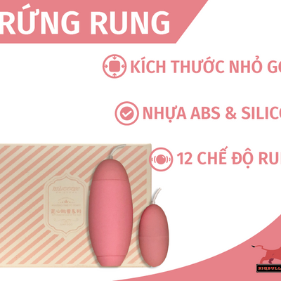 Trứng rung massage cho nữ giới giải toả Mizz Zee chính hãng