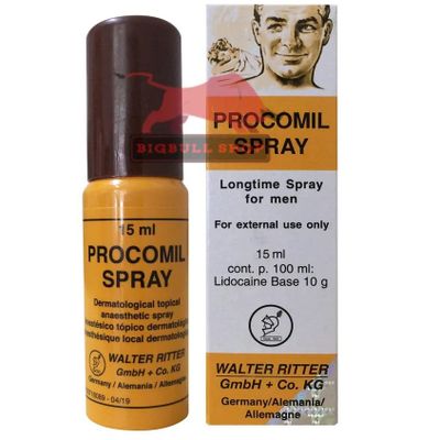 Chai xịt hỗ trợ cải thiện sự tự tin nam giới Procomjl 15 ml 