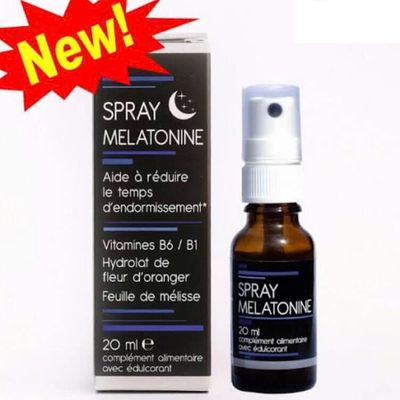 (Đặc biệt không mùi) Nước hỗ trợ ngủ ngon dành cho nam và nữ Sprayy Melatonineee 20ml Chính Hãng