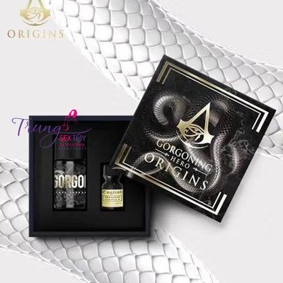 Chai hít tăng khoái cảm Combo Popper Gorgoning Hero Origins 50ml Chính hãng Mỹ