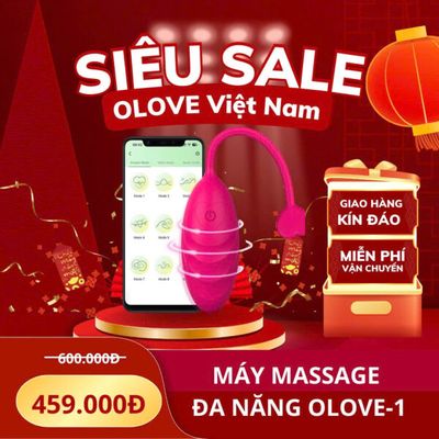 Trứng Rung Massage Tăng Khoái Cảm Mini OLOVE-1 Chính Hãng