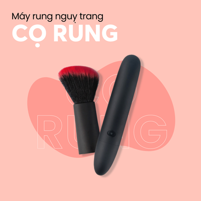 Trứng Rung Ngụy Trang Cọ Trang Điểm Rung Đa Chế Độ
