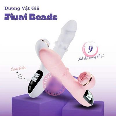 Dương Vật Giả Jiuai Bead Tỏa Nhiệt 9 Chế Độ Rung Thụt 377190