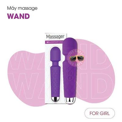 Chày Rung Kích Thích Điểm G Wand 28 Chế Độ Rung dành cho nữ giới chính hãng