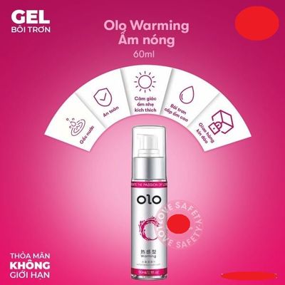 GeI Bôi Trơn Ấm Nóng OLO Warming cho các cặp đôi chính hãng