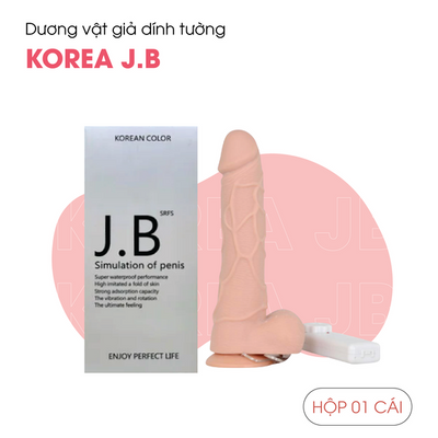 Dương Vật Dính Tường Korean J.B Rung Mạnh dành cho nữ giới chính hãng