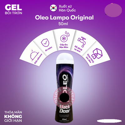GeI Bôi Trơn Hậu Môn Oleo Lampo Back Door cho các cặp đôi chính hãng
