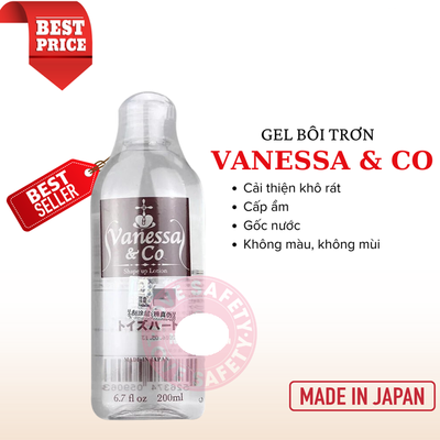 GeI Bôi Trơn Cấp Ẩm Vanessa & Co cho các cặp đôi chính hãng