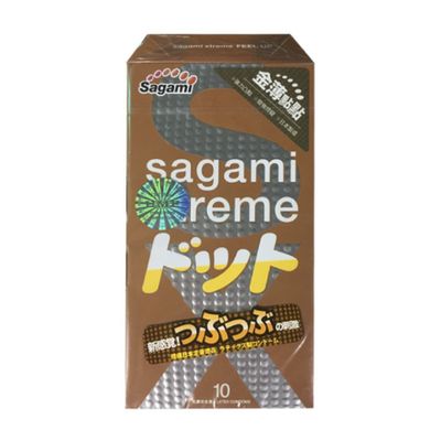 Bao Cao Su Gân Gai Sagami Feel Up Nhật Bản Chính Hãng Hộp 10 Cái
