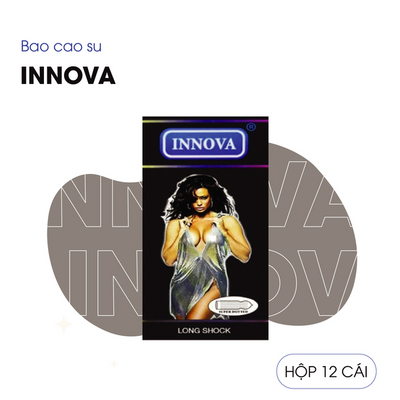 Bao Cao Su Kéo Dài Thời Gian, Điểm Nổi Innova - Hộp 12 Cái 377990