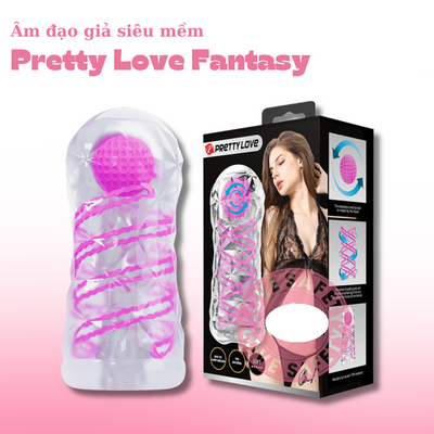 Âm Đạo Giả Silicone Trong Suốt Có Bi Pretty Love Fantasy