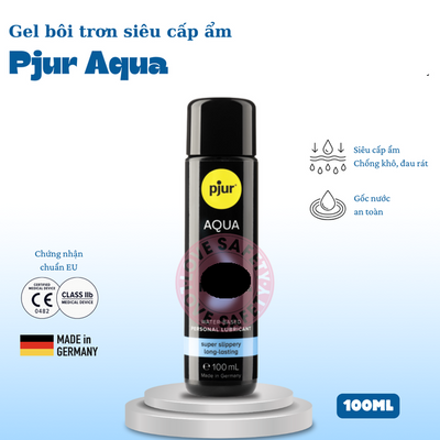 GeI Bôi Trơn Cao Cấp Pjur Aqua cho các cặp đôi chính hãng