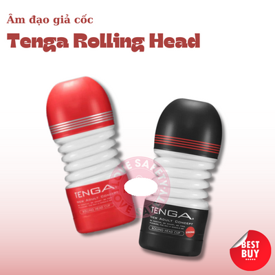 Âm Đạo Giả Cốc Cao Cấp Trong Suốt Tenga Rolling Head