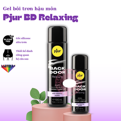 GeI Bôi Trơn Hậu Môn Pjur Back Door Relaxing cho các cặp đôi chính hãng