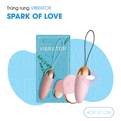 Trứng Rung Điều Khiển Từ Xa Vibrator Spark Of Love 12 Chế Độ Rung