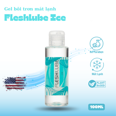GeI Bôi Trơn Mát Lạnh Fleshlube Ice  cho các cặp đôi chính hãng