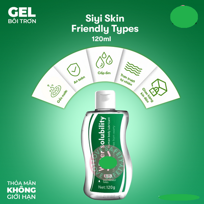 GeI Bôi Trơn Cấp Ẩm Hương Nha Đam Siyi Skin Friendly Types cho các cặp đôi chính hãng
