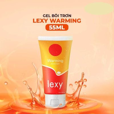 Gel ấm nóng Lexy Warming - Chai 55ml cao cấp chính hãng