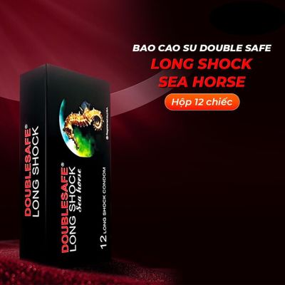 Bao cao su Cá Ngựa - Kéo dài thời gian - Hộp 12 cái 378266