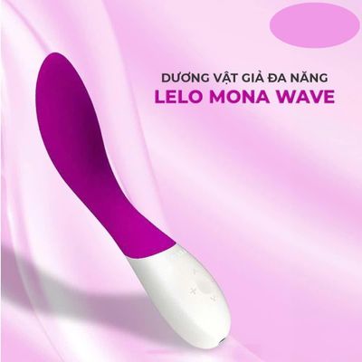 Dương vật giả đa năng Lelo Mona Wave tích hợp 10 chế độ rung chống thấm nước chính hãng