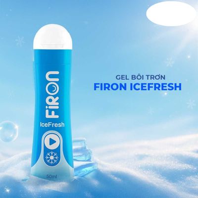 Gel trơn bạc hà mát lạnh Firon Ice Fresh Chai 50ml Cao Cấp Chính Hãng
