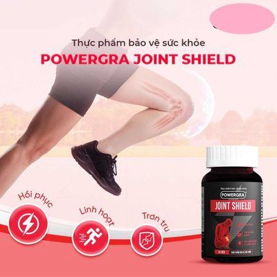 Viên uống hỗ trợ xương khớp Powergra Joint Shield Hộp 60 viên Cao Cấp Chính Hãng