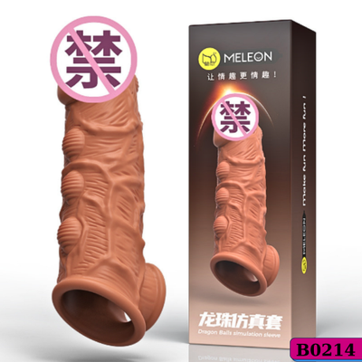 Bao cao su đôn có quai đeo Meleon dài 16.8cm thân gân