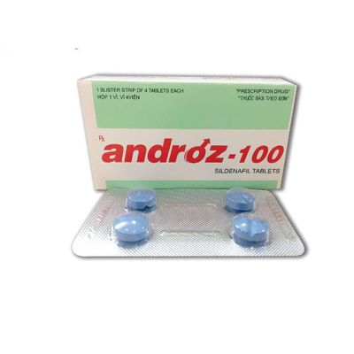 Viên hỗ trợ sinh lực nam giới Androz 100 4 viên