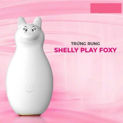 Trứng rung ngụy trang hình cáo mềm mại dành cho nữ Shelly Play Foxy