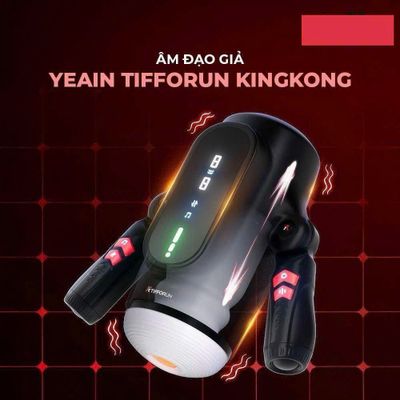 Âm đạo giả rung tự động cao cấp có cầm tay Yeain Tifforun KingKong