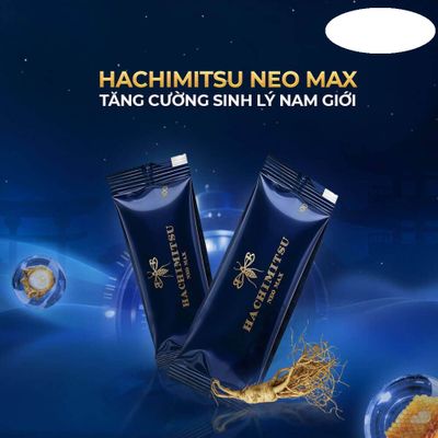 Tinh chất Hachimitsu Neo Max - Tăng cường sinh lý nam giới - 12 gói
