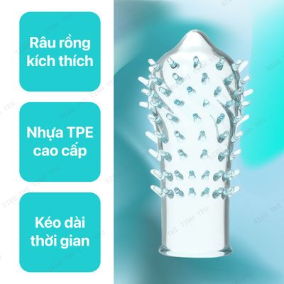 Bao cao su đôn dên siêu gai Hộp 1 cái 382644