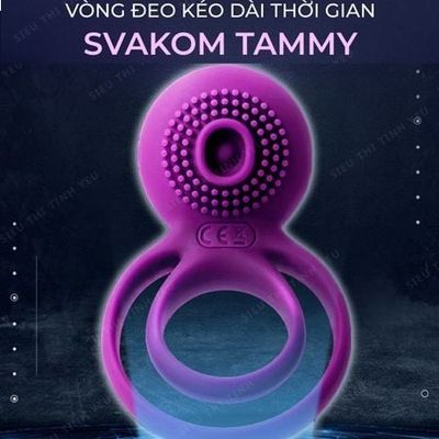 (Có Video) Vòng đeo Svakom Tammy kéo dài thời gian 25 chế độ rung pin sạc