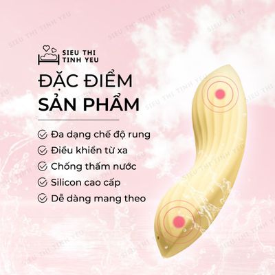 ( CÓ VIDEO ) Trứng rung cao cấp Svakom Echo Neo 10 tần số rung điều khiển qua app dùng pin sạc