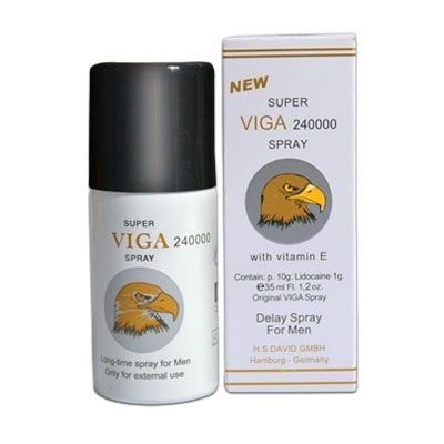 Chai xịt kéo dài thời gian Super Viga Spray Delay 240000 Chính Hãng