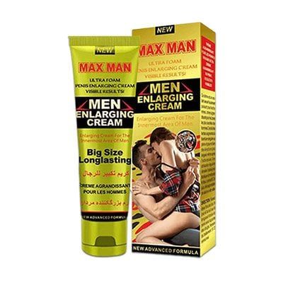 Gel kem bôi trơn hỗ trợ tăng kích thước dương vật MaxMan Cream 50ml