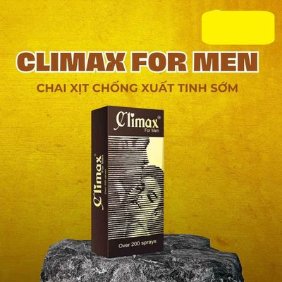 Chai xịt kéo dài thời gian lâu ra cho nam Climax For Men Chính Hãng