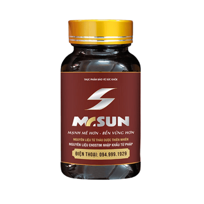 Viên uống bổ thận tráng dương tăng cường sinh lý Mr Sun Viên Uống Hỗ Trợ Cải Thiện Sinh Lý Nam Giới (Hộp 24 viên)